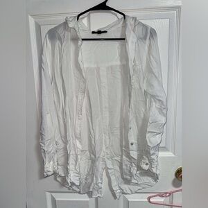 Jane and Delancey Elegant White Blouse